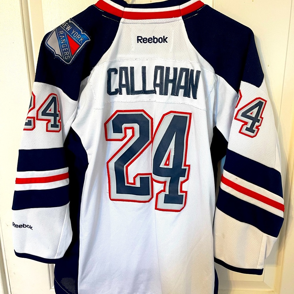 Reebok NY Rangers Youth XL Callahan 24